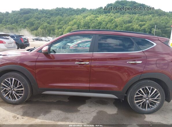 KM8J3CAL0LU245329 2020 HYUNDAI TUCSON Maroon სალონის 360-გრადუსიანი ხედი