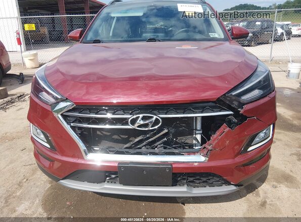 KM8J3CAL0LU245329 2020 HYUNDAI TUCSON Maroon წინა ხედი