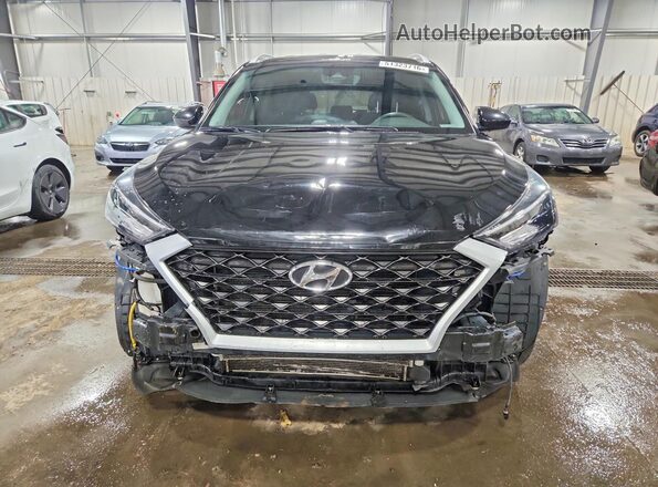 KM8J3CAL0MU393028 2021 HYUNDAI TUCSON Черный Вид спереди