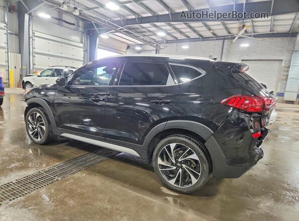 KM8J3CAL0MU393028 2021 HYUNDAI TUCSON Черный Задняя левая четверть