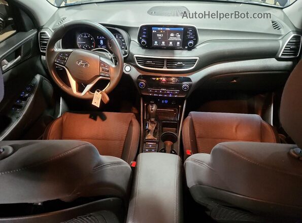KM8J3CAL0MU393028 2021 HYUNDAI TUCSON Черный Вид панели приборов