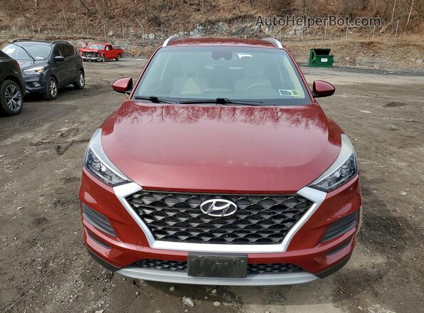 KM8J3CAL1KU899416 2019 HYUNDAI TUCSON Red 
