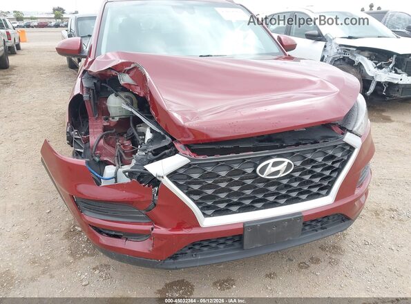 KM8J3CAL1LU088037 2020 HYUNDAI TUCSON Maroon Вид спереду