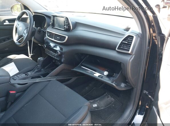 KM8J3CAL2KU929927 2019 HYUNDAI TUCSON Black Widok wnętrza z przodu