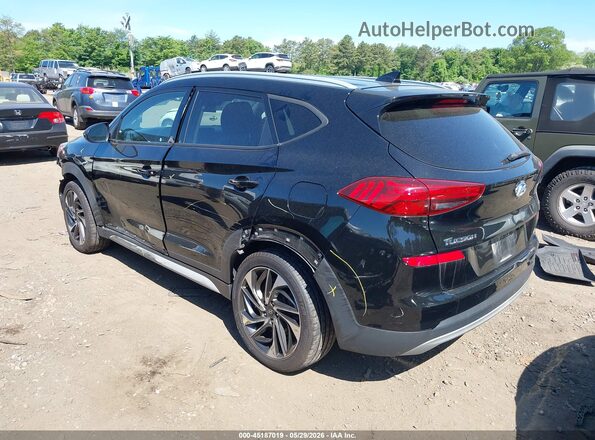 KM8J3CAL2KU929927 2019 HYUNDAI TUCSON Black Tył lewy