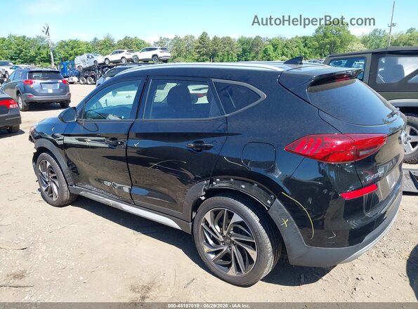 KM8J3CAL2KU929927 2019 HYUNDAI TUCSON Black Widok wnętrza 360 stopni