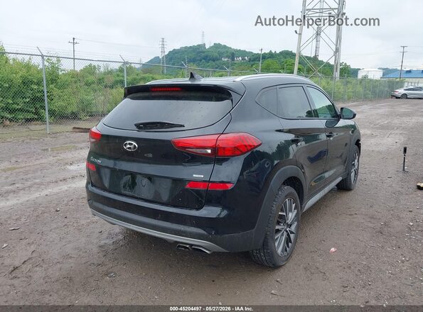 KM8J3CAL2LU239855 2020 HYUNDAI TUCSON Black უკანა მარჯვენა
