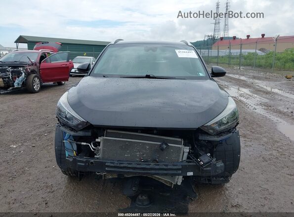 KM8J3CAL2LU239855 2020 HYUNDAI TUCSON Black უკანა სალონის ხედი
