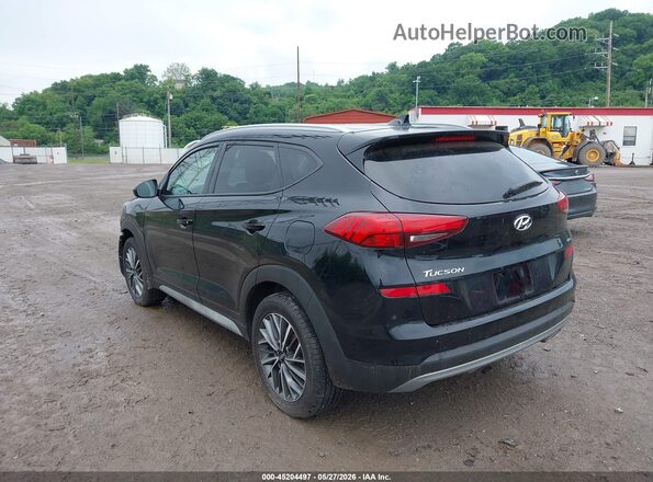 KM8J3CAL2LU239855 2020 HYUNDAI TUCSON Black უკანა მარცხენა