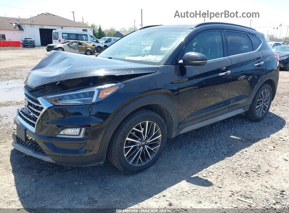 KM8J3CAL3MU374165 2021 HYUNDAI TUCSON Black Передня ліва чверть
