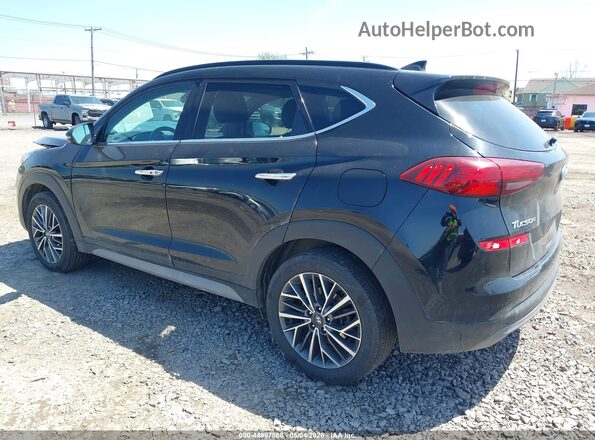 KM8J3CAL3MU374165 2021 HYUNDAI TUCSON Black Задня ліва чверть