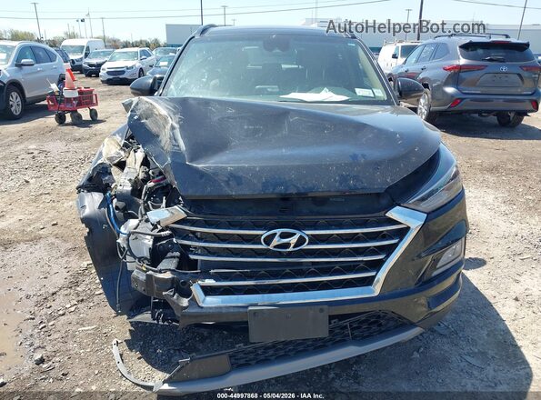 KM8J3CAL3MU374165 2021 HYUNDAI TUCSON Black Вид щитка приладів