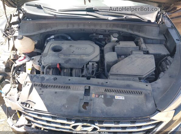KM8J3CAL3MU374165 2021 HYUNDAI TUCSON Black Вид ззаду