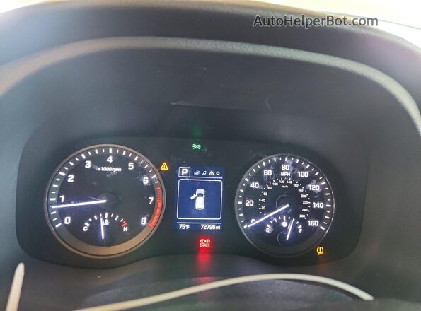 KM8J3CAL4JU802952 2018 HYUNDAI TUCSON White 