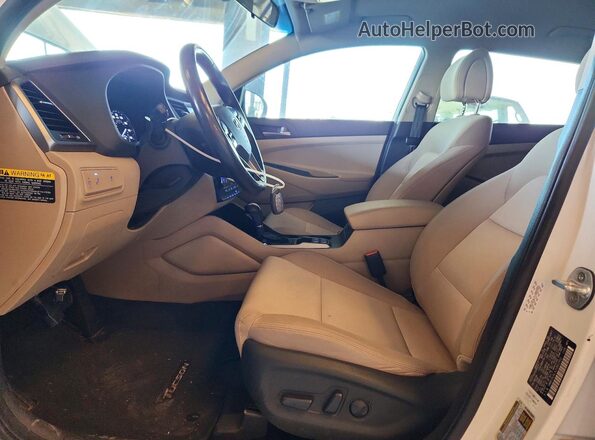 KM8J3CAL4JU802952 2018 HYUNDAI TUCSON White 
