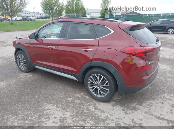 KM8J3CAL5LU198766 2020 HYUNDAI TUCSON Red უკანა მარცხენა