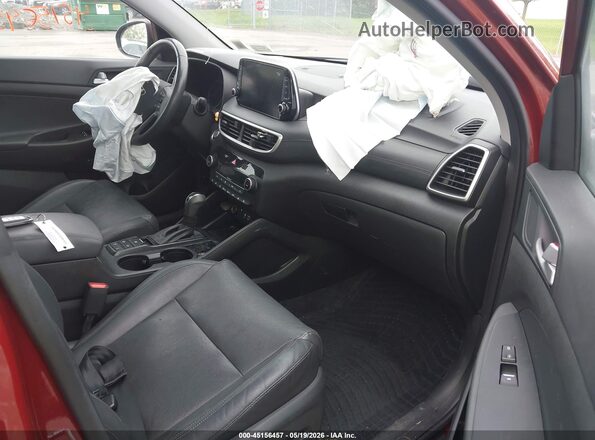 KM8J3CAL5LU198766 2020 HYUNDAI TUCSON Red წინა სალონის ხედი