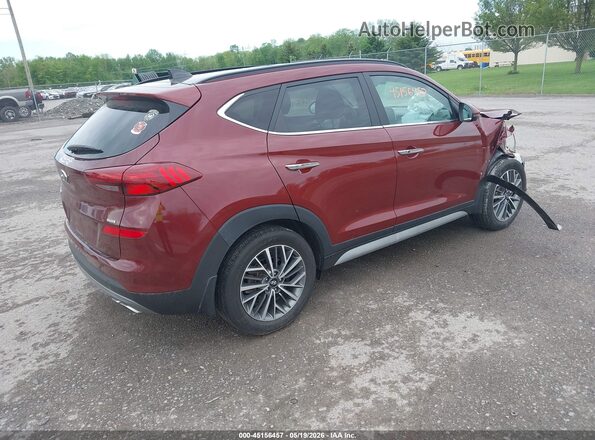 KM8J3CAL5LU198766 2020 HYUNDAI TUCSON Red უკანა მარჯვენა