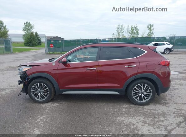 KM8J3CAL5LU198766 2020 HYUNDAI TUCSON Red სალონის 360-გრადუსიანი ხედი