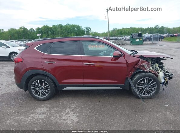 KM8J3CAL5LU198766 2020 HYUNDAI TUCSON Red უკანა სალონის ხედი