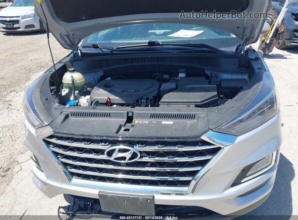 KM8J3CAL5MU316512 2021 HYUNDAI TUCSON Silver Вид ззаду
