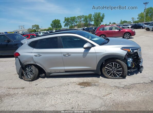 KM8J3CAL5MU316512 2021 HYUNDAI TUCSON Silver Вид задньої частини салону