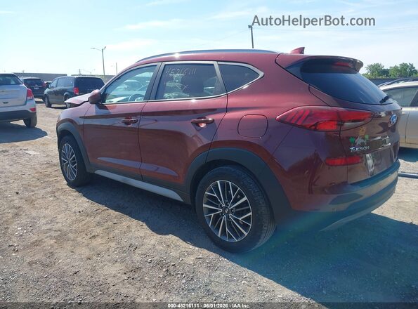 KM8J3CAL6LU112638 2020 HYUNDAI TUCSON Brown Задня ліва чверть