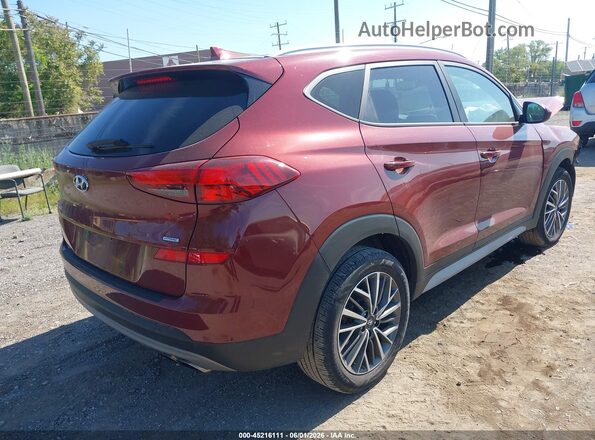 KM8J3CAL6LU112638 2020 HYUNDAI TUCSON Brown Задня права чверть