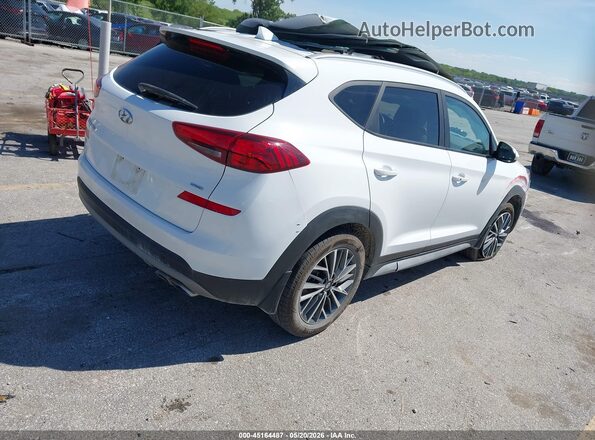 KM8J3CAL6LU180390 2020 HYUNDAI TUCSON White Trasero derecho