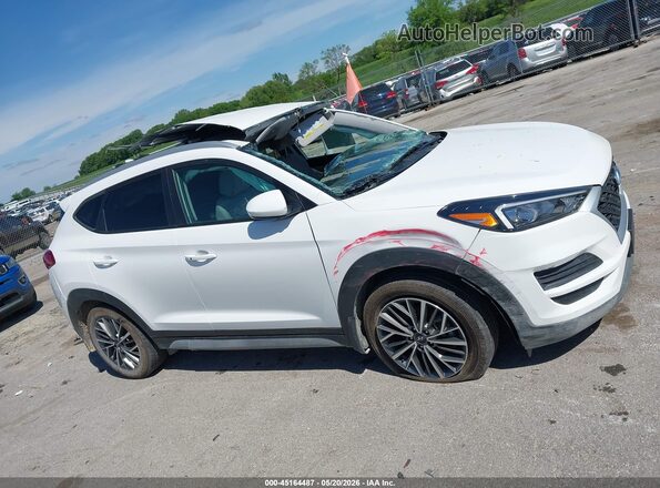 KM8J3CAL6LU180390 2020 HYUNDAI TUCSON White Vista interior trasera