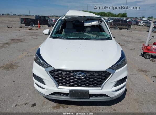 KM8J3CAL6LU180390 2020 HYUNDAI TUCSON White Vista frontal
