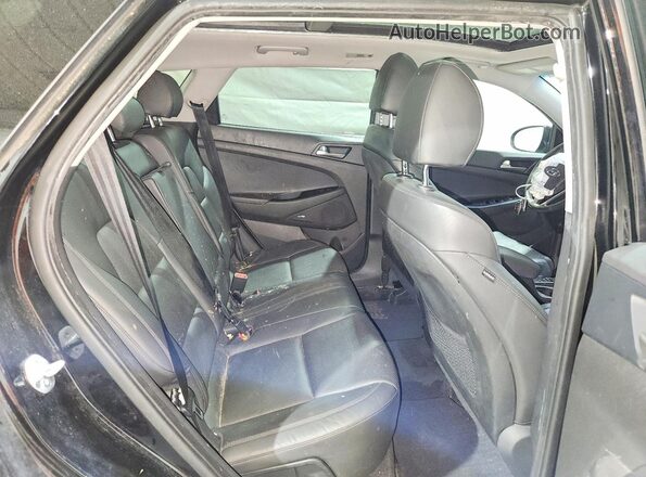 KM8J3CAL6LU203344 2020 HYUNDAI TUCSON Black Widok wnętrza z tyłu