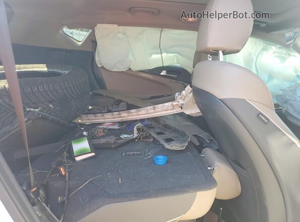 KM8J3CAL6MU367355 2021 HYUNDAI TUCSON Белый Вид задней части салона
