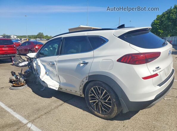 KM8J3CAL6MU367355 2021 HYUNDAI TUCSON Белый Задняя левая четверть