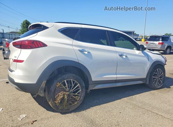 KM8J3CAL6MU367355 2021 HYUNDAI TUCSON Белый Задняя правая четверть