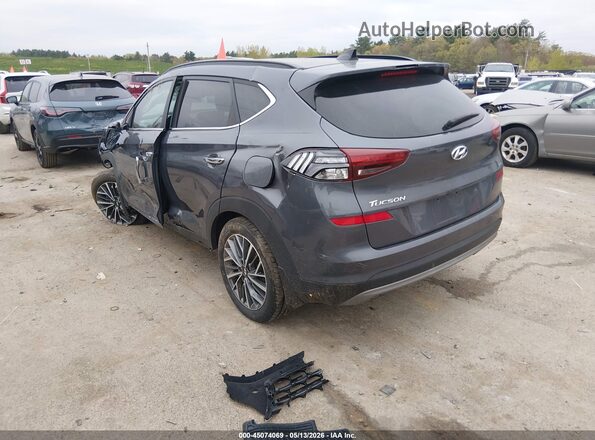 KM8J3CAL6MU409443 2021 HYUNDAI TUCSON Blue Հետևի ձախ