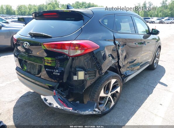 KM8J3CAL7JU756615 2018 HYUNDAI TUCSON Black 