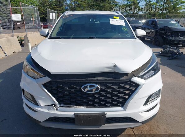 KM8J3CAL7LU155613 2020 HYUNDAI TUCSON White Вид задньої частини салону