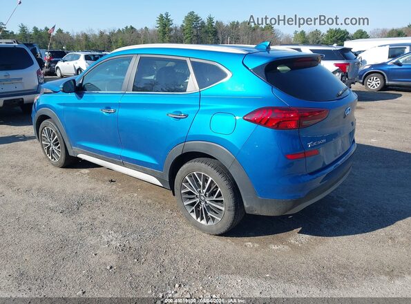 KM8J3CAL8KU972829 2019 HYUNDAI TUCSON Blue Задня ліва чверть