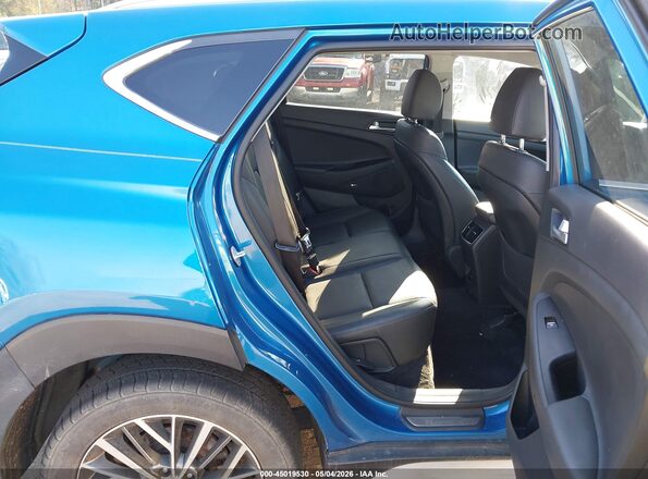 KM8J3CAL8KU972829 2019 HYUNDAI TUCSON Blue Вид наклейки з VIN-кодом