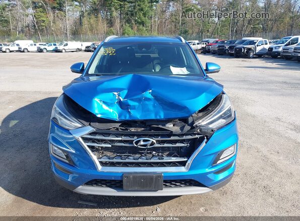 KM8J3CAL8KU972829 2019 HYUNDAI TUCSON Blue Вид щитка приладів