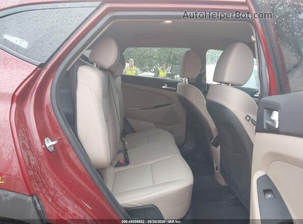 KM8J3CAL9KU958308 2019 HYUNDAI TUCSON Темно-бордовый Вид наклейки с VIN-кодом