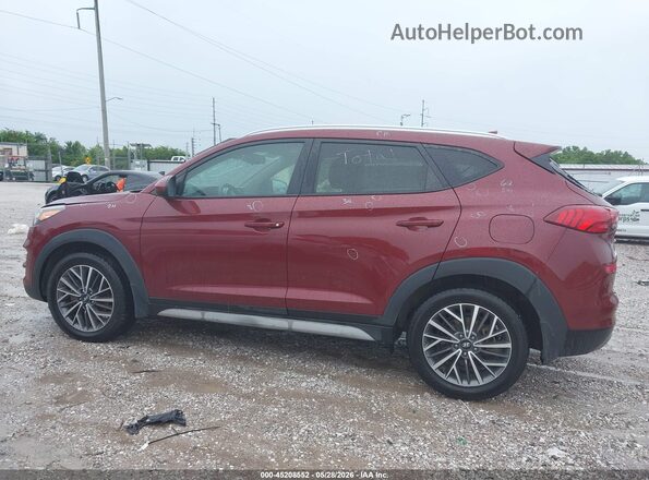 KM8J3CAL9KU958308 2019 HYUNDAI TUCSON Темно-бордовый Панорамный вид салона 360°