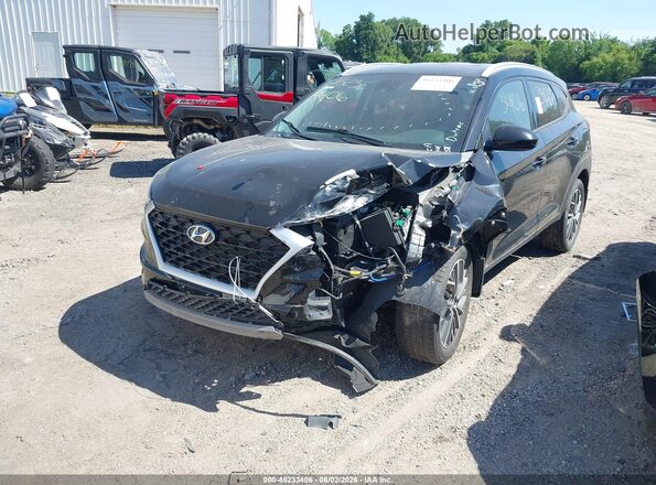 KM8J3CAL9LU135024 2020 HYUNDAI TUCSON Black Vista tres cuartos delantera izquierda