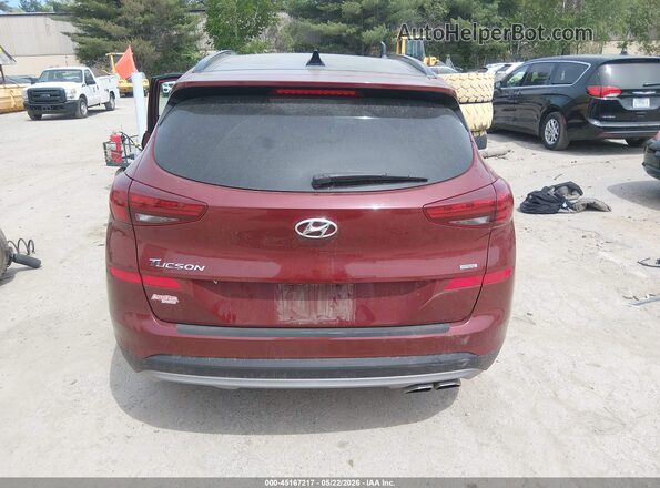 KM8J3CALXKU034458 2019 HYUNDAI TUCSON Red 