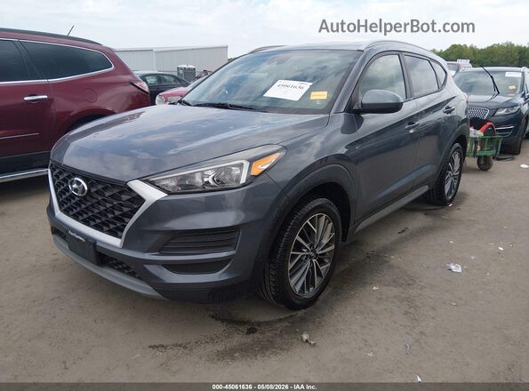 KM8J3CALXKU992452 2019 HYUNDAI TUCSON Gray Przód lewy