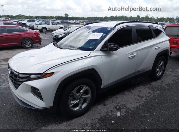 KM8JB3AEXNU041743 2022 HYUNDAI TUCSON White Front left