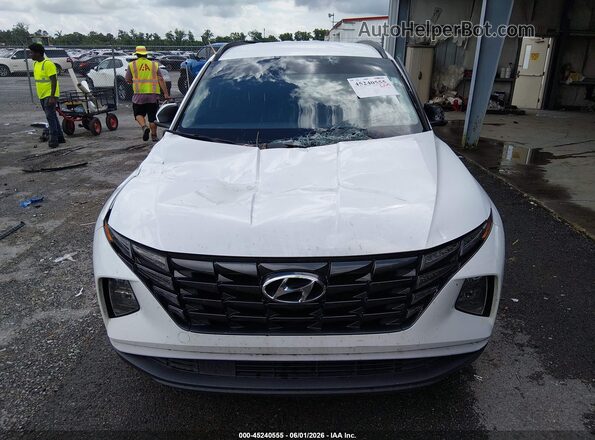 KM8JB3AEXNU041743 2022 HYUNDAI TUCSON White Rear interior view