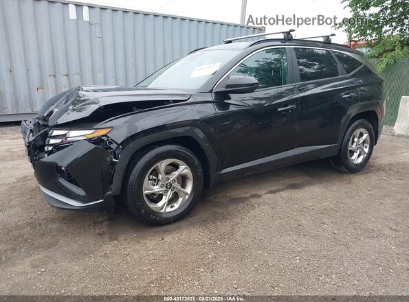KM8JB3DEXRU281439 2024 HYUNDAI TUCSON Black Передня ліва чверть