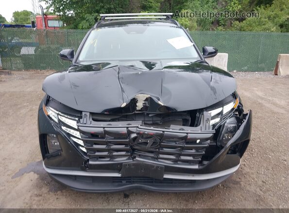 KM8JB3DEXRU281439 2024 HYUNDAI TUCSON Black Вид щитка приладів